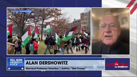 Columbia Protests_Holocaust Survivor_Dershowitz