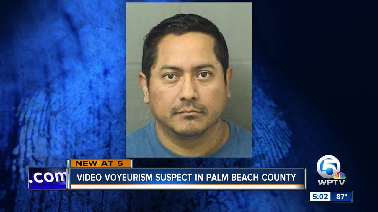 Video voyeurism suspect in Palm Beach County