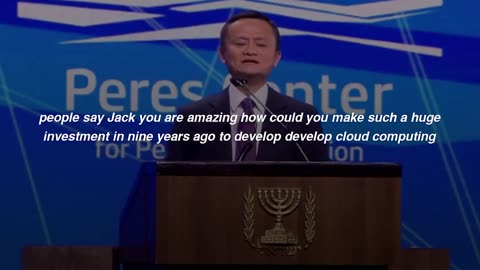 Jack ma speech