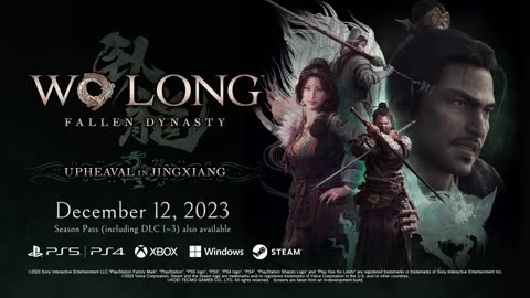 Wo Long_ Fallen Dynasty - Official DLC 3 'Upheaval in Jingxiang' Trailer