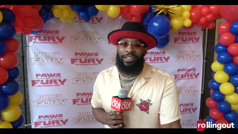 Pastor Mike Jr. hosts "Paws of Fury" screening in Atlanta