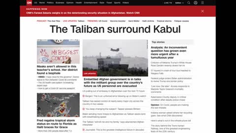 Joe Biden's colossal failure in Afghanistan as Taliban takes Kabul "It's totally not like Vietnam"