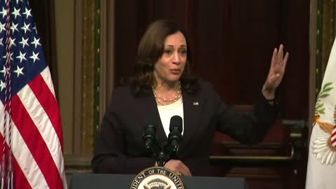 Kamala Harris Bursts Out Laughing as She Recalls the Droughts of Her Childhood