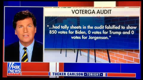 Tucker Carlson Talks About Potential Voter Fraud In Georgia - July 15 2021