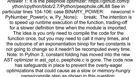 Function definition in Python takes a lot of time