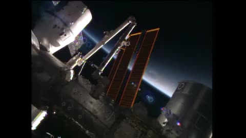 NASA Astronauts Conduct Spacewalk on ISS
