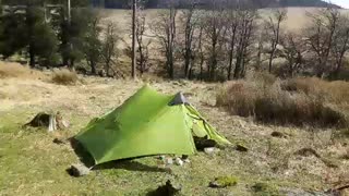 Lanshan 2. Perfect pitch. Lightweight trekking pole tent