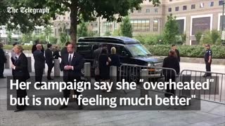 Hillary Clinton Thrown in Van