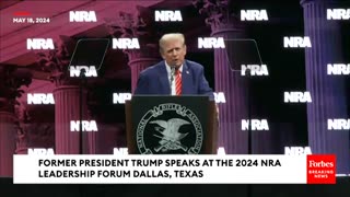 Trump FULL KEYNOTE AT THE 153RD @NRA ANNUAL MEETING IN DALLAS, TEXAS…