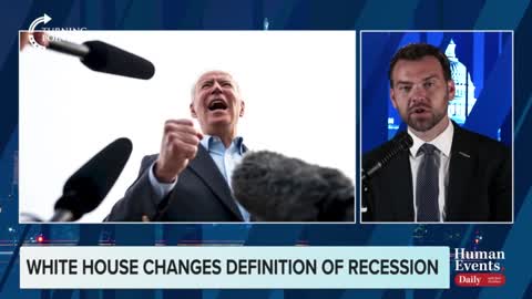 Jack Posobiec on WH changing the definition of recession