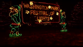Must See Washington Park Festival of Lights Full Tour