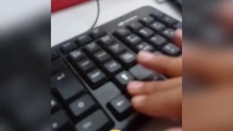 Playing with the computer keys