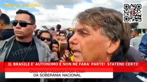 Brasile, Bolsonaro dice no al trattato dell'OMS