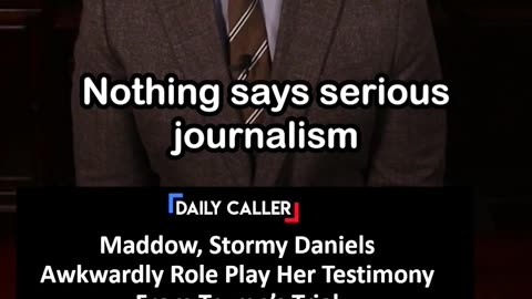 Maddow Asks Stormy Daniels to Role Play Her Testimony From Trump Trial