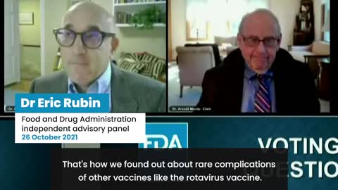 FDA Panel: "We're never going to learn about how safe this vaccine is unless we start giving it"