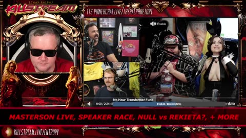 KILLSTREAM: MASTERSON LIVE, SPEAKER RACE, NULL vs REKIETA?, + MORE (RESTREAM)