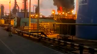 Incendio en Ecopetrol