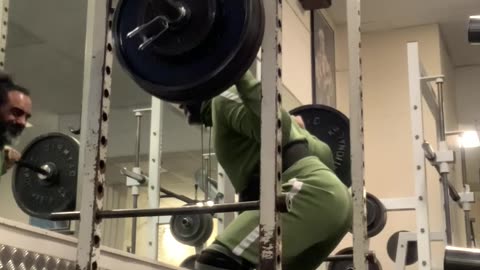 Squat 150kg at 85% 1x1