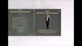 Chopin - Mazurka No.25 Michelangeli