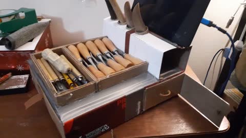 Cardboard tool organization