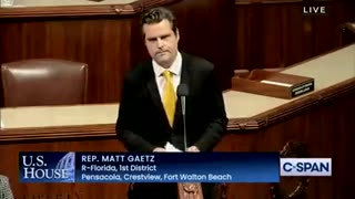 Matt Gaetz Files To Remove Coward Speaker McCarthy