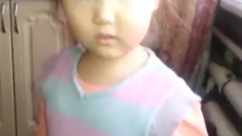 Russian little girl