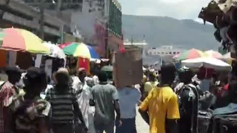 OLDIE BUT GOODIE: Strolling thru the Iron Market in Port-au-Prince, Haiti