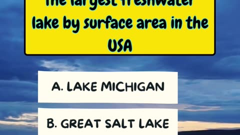 Trivia Challenge. Geography of USA 6