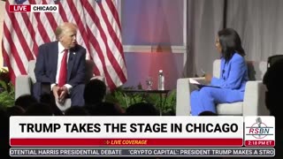 Trump: "She (Harris) was Indian all the way. And then all of a sudden she made a turn and she became black