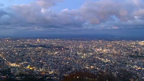 Mt. Moiwa _ Night view of Sapporo City _ Japan Travel Guide _ Best places to visit in Japan｜JNTO