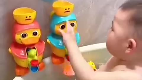 Cute baby funny video.