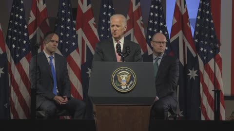 An address from Joe Biden, President of the United States