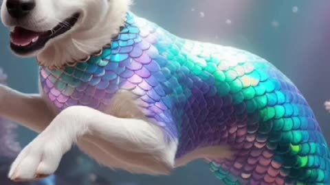 Wonders Shall Never End: Dog Mermaid!