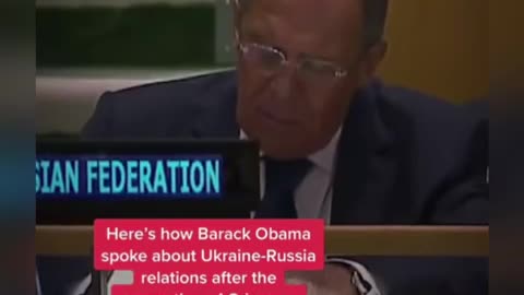 FLASHBACK: Obama Obumer speaks Ukraine-Russia relations after annexation of Crimea 2015