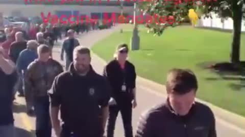 Now on TikTok: 750 GE Federal Contract Workers Walk Out in Protest Against Vaccine Mandates in Ohio