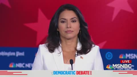 Gabbard calls out the Democrat Party and the 'Bush-Clinton-Trump' regime wars