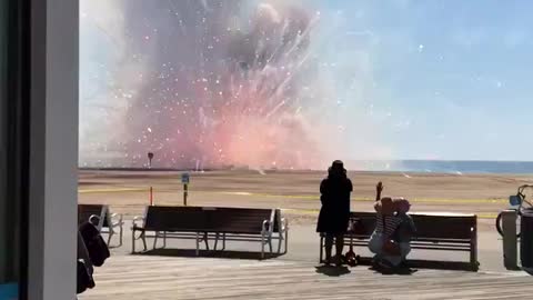 BREAKING: Truck full of fireworks exploded in Ocean City, Maryland