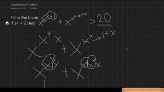 Fancy Exponents Problem