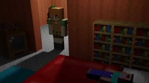 The baby doesn't listen to the mother and the ending minecraft Animation