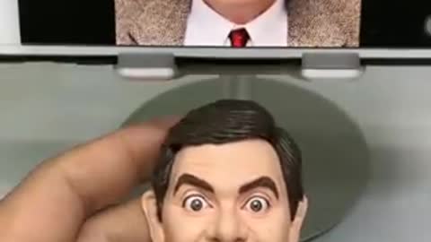 Clay Sculpture: Mr Bean sculpturing_process_from_scratch