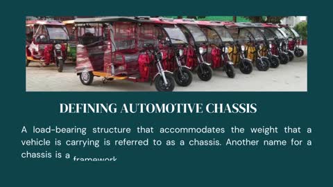Here Are Some Things You Should Know Regarding Automotive Chassis