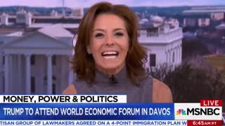 In Fact-Challenged Rant, MSNBC Host Criticizes Trump for Going to Davos, Admits She Went in Past