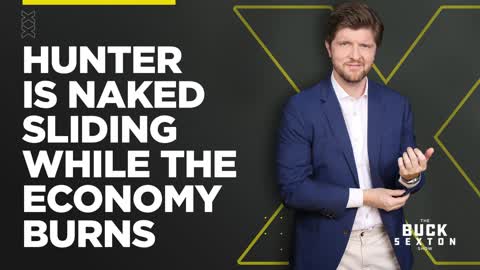 Hunter is Naked Sliding While the Economy Burns