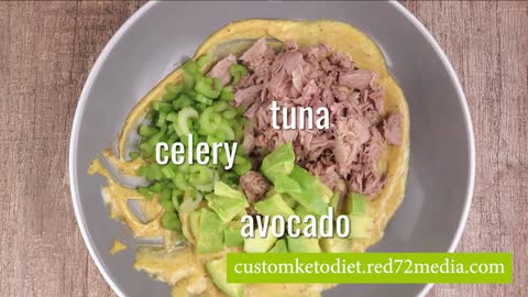 Easy Keto Diet Recipe Curry Spiked Tuna and Avocado Salad