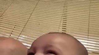 Baby laughing (so cute)