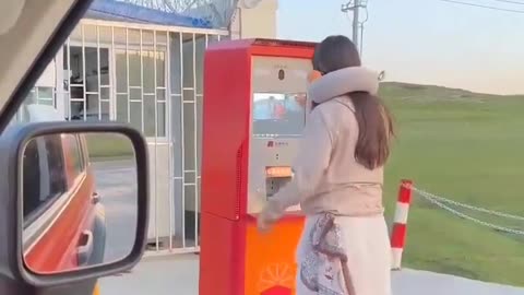 Meanwhile in China...facial recognition system are now at petrol stations