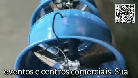 Ventilador Industrial New Vento | Brasfaiber Brasil