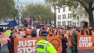 Eco zombies clogging the roads of London this morning