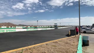 Willow Springs Raceway 2020 mistake