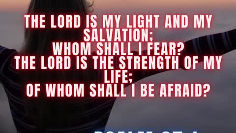 LET THE LORD BE YOUR LIGHT AND YOUR STRENGTH. 🙏
